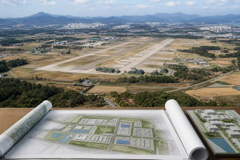 이재명 대통령, 광주 군 공항 2028년까지 기능 이전…반도체 산단 조기 착공 지시