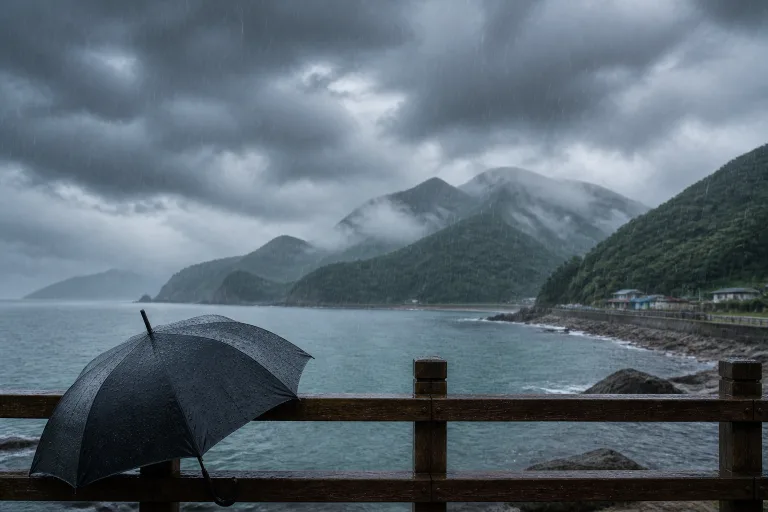 광복절 연휴, 우산 꼭 챙기세요 🌂 남부부터 시작해 전국으로 비 확대