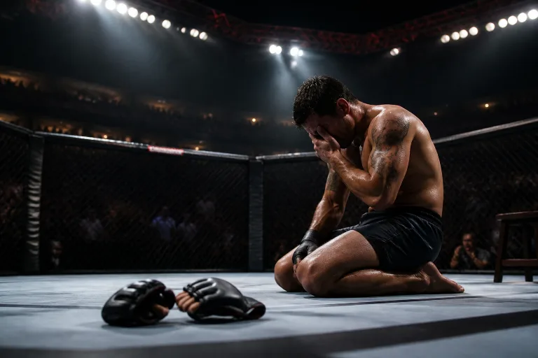 UFC 330, 바르보자의 마지막 밤 — 눈물과 함께 글러브를 내려놓다