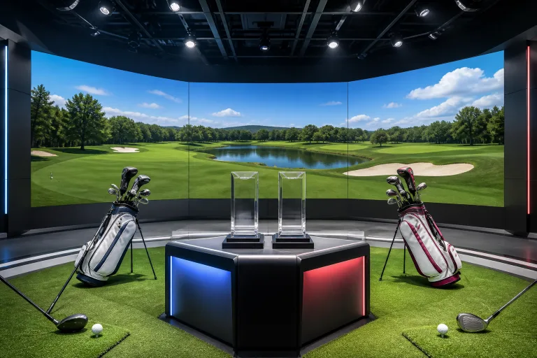 스크린골프 남녀 최강자 16명, 이번엔 슈퍼매치에서 붙어요 🏌️