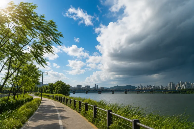 오늘 출근길 선선하네요 ☀️ 서울 27도까지, 오후엔 요란한 소나기 주의