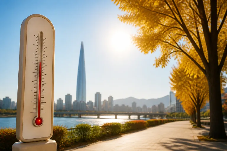 10월 중순인데 29.6℃라고요? 119년 만의 기록이래요 😮