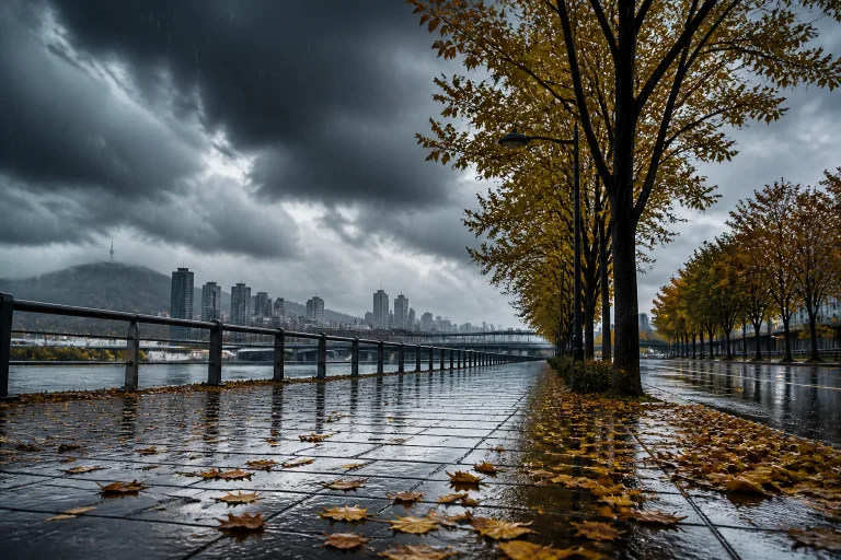 오늘 전국에 천둥·번개 동반 가을비 쏟아져요 🌧️ 이후엔 기온 뚝 떨어진대요